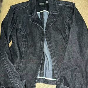 Nicole miller black jacket size 8